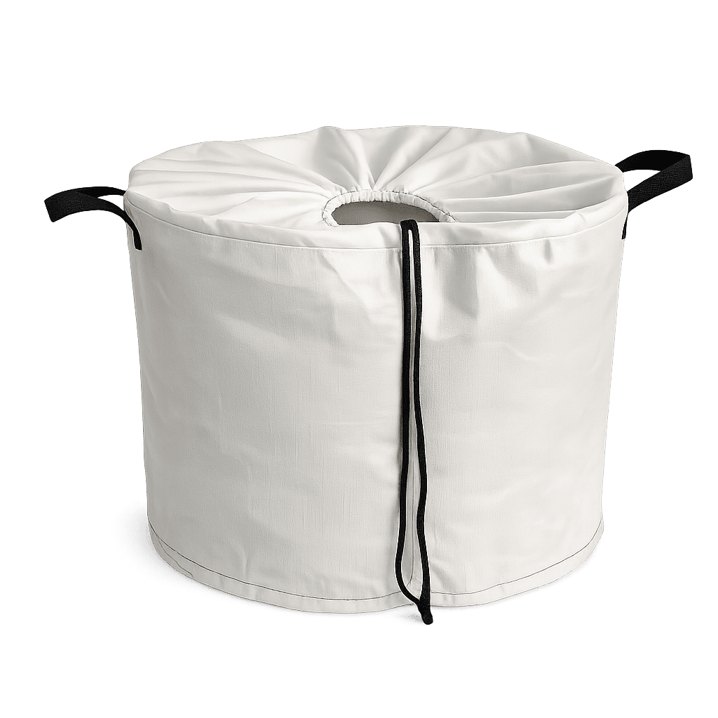 Round pot with handles ⌀ 70 cm, 40 cm high