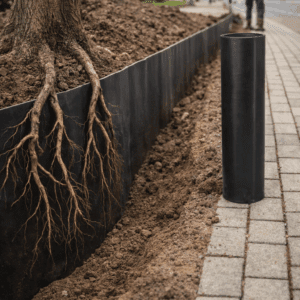 LDPE root screens/barriers, 2mm thick, black