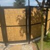 Mata słomiana 124x500 ogrodzenie basenu